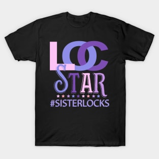 Sisterlocks Loc Star Locs T-Shirt